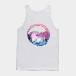 Genderfluid Watercolour Flamingo | Pride Birds Tank Top